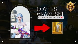 Pubg Mobile gameplay with Lovers Grace set