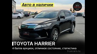 Обзор авто в наличии Toyota Harrier Premium 2018  ZSU60