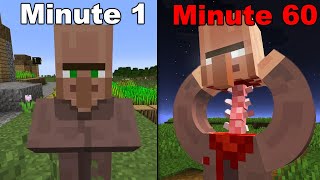 Minecraft, But Every Minute It Gets More Scary