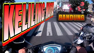 #vlog 20 - keliling kota Bandung | motovlog Bandung |