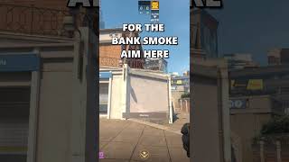 How To Smoke Bank And Trash Stairs On Overpass In Counter Strike 2 #counterstrike #cs2smokes  #csgo