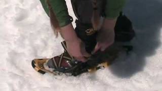 Atlas Race Snowshoe Binding Instructions