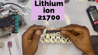 How to build a powerful 6s Lithium ion battery for drone| 140A continuous discharge rate