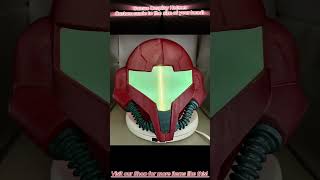 3D FabLabHTX Custom Cosplay Helmet Samus Prime! #3dprinting #cosplay #3dprinted #customcreations