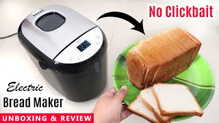 Automatic Bread Maker for Home in India 2023 🔥 Best Atta & Bread Maker Unboxing Demo & Review Hindi