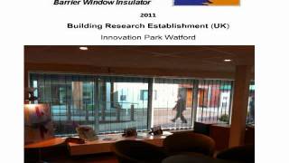 UK Inflector Window Insulators - BRE REPORT and FIndings