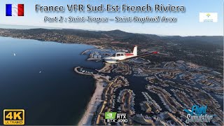 FS 2020  - France VFR - Sud-Est Riviera - Saint Tropez - Saint Raphaël Region - Part 2