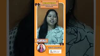 Data Analytics Master Training student Feedback - RUPALI