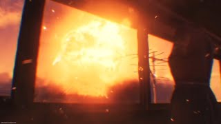 Black Ops 6 Nuketown Ending Cutscene! (Black Ops 6 Nuketown Game Over Ending Nuke Map Cutscene)