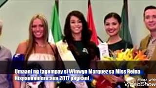 WinWyn Marquez Humakot ng Limang Awards Sa Bolivia!!