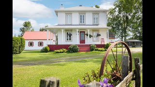 Visite aérienne de la terre au 3610, Rg de la Chapelle, Portneuf, Qc.