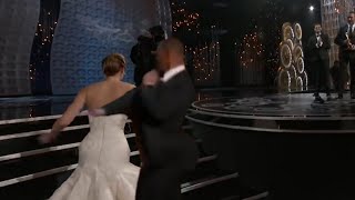 Will Smith Slaps Jennifer Lawrence