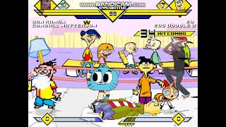 Mugen #1095 Don Roman Gumball Blossom vs Ed Edd Eddy