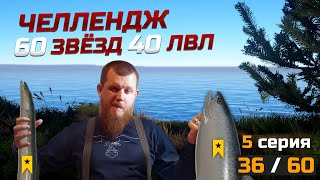 60 ТРОФЕЕВ НА 40 ЛВЛЕ ● Челлендж ● 5 Серия ● Русская Рыбалка 4