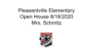 PES   Open House 2020   Mrs  Schmitz