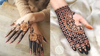 Gorgeous arabic mehndi designs for eid 2021 || New Eid henna patterns 2021