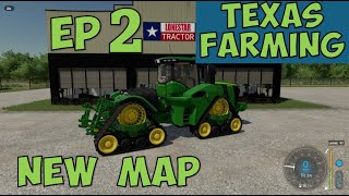 NEW MAP Texas Farming EP 2 Cultivating, Planting Sunflowers | Production Chain LET'S PLAY FS22