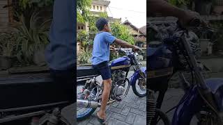 bocil bawa cb mesin up