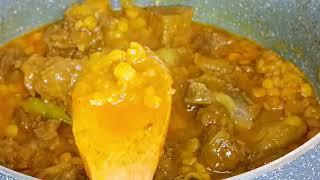 Beef curry.Mangsho Ranna Recipe বুটের ডাল দিয়ে গরুর মাংস রান্না