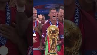 Cristiano Ronaldo wins the World Cup 👀🏆|| The World Cup #shorts