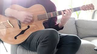 ARCHTOP SERIES |Rodebald Hoyer Jazzstar & Unknown| How To Play "KLEINE JONGEN" by ANDRE HAZES Lesson