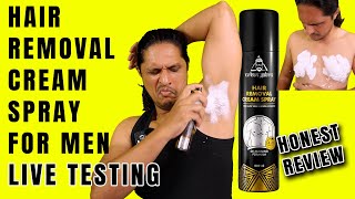 Urban Gabru Hair Removal Spray Review & Test |Painless Hair Removal for Chest, Back, Legs, Underarms