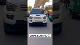 Viral scorpio of delhi😳 #scorpio #delhipolice #viral