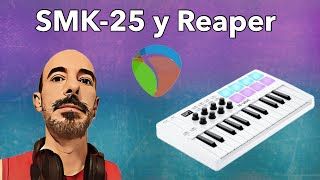 Usando SMK-25 M-Vave con Reaper | configuración y mapeo básico |