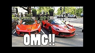 THE LONDON SUPERCAR SEASON BEGINS: 2x LAFERRARI!