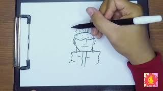 How to Draw Gojo Satoru