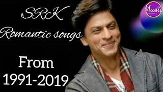 Bollywood king || sahrukh khan romantic songs || SRK || 90's romantic mashup || Bollybeats ||