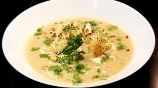 Roasted Cauliflower Soup | Vegan Recipe | 30 Minute Meal