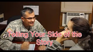 4 Ways to tell your side of the story on an Army Counseling Form DA FORM 4856