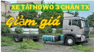 Xe Tải Howo 3 Chân Cabin TX - "Ông Vua" Thống Trị Đường Trường