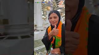 ZIARAH RAUDHAH JEMAAH UMRAH PUTRI PT AN NAMIROH TRAVELINDO KEDIRI GRUP AWAL RAMADAN 2024