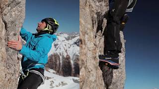 AKU HAYATSUKI GTX AND PETER MOSER CLIMBING LAGORAI