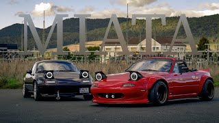 2 Miata‘s (Rocketbunny) - day & night run // 4K