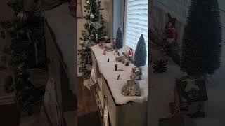 Christmas dining set up #loveit #Christmas2023 #beautiful #dining #christmas #shortvideo #shorts