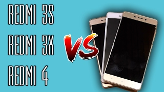 Какой REDMI выбрать ? Xiaomi Redmi 4 vs Xiaomi redmi 3x vs Xiaomi redmi 3s сравнение камер !