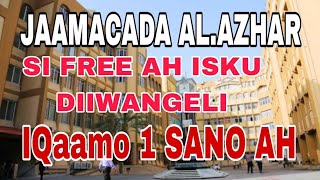 MASAR. IQAAMO 1 SANO LACAG LA.AAN AH. IYO JAMACADA AL.AZHAR FREE.