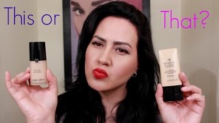 This or That? Giorgio Armani Fluid Sheer VS. Revlon PhotoReady Skinlights Face Illuminator