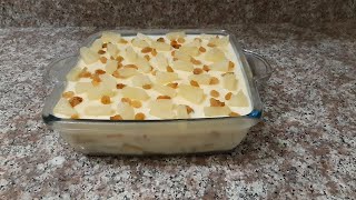 Pineapple Custard Pudding I No bake Pineapple Dessert