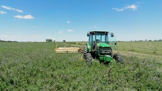 🔰Campaña 20-21/ Cortando Alfalfa- Jhon Deere 6110D💚 #jhondeere  #campoargentino #parati #argentina