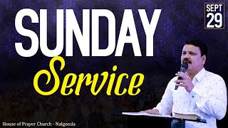 SUNDAY SERVICE || PART -2 || PASTOR P R DAVID & SIS. SYLVIA DAVID || 29.09.2024