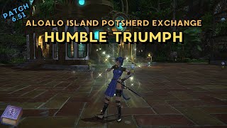 Humble Triumph - Emote Showcase | FFXIV Patch 6.51 Aloalo Island