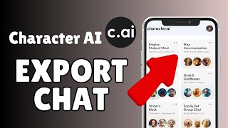 How to Export Chat in Charecter Ai 2024?