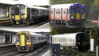 Trains at Surbiton, SWML (11/11/2022)