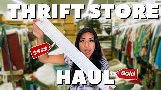 BIGGEST Thrift Haul Yet: Did I Really Buy This?!