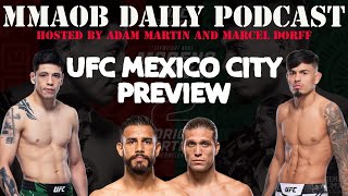 UFC Mexico: Moreno vs. Royval 2 Preview MMAOB Daily Podcast For February 18th