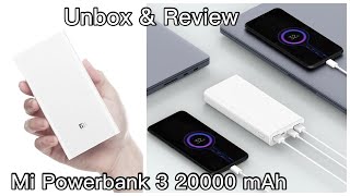 Unbox and Review Mi Power Bank 3 (China Version) - PLM18ZM